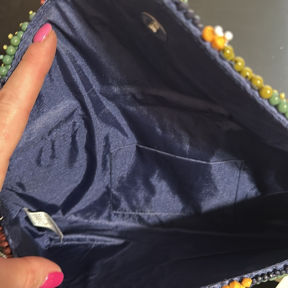 Made In India Fall Multi-Colored Beaded Crossbody… - image 5